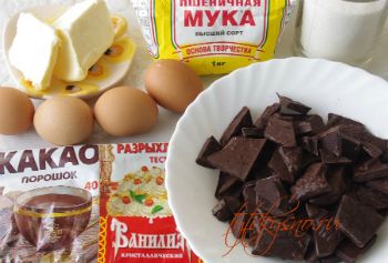 Брауни ингредиенты ингредиенты рецепта брауни